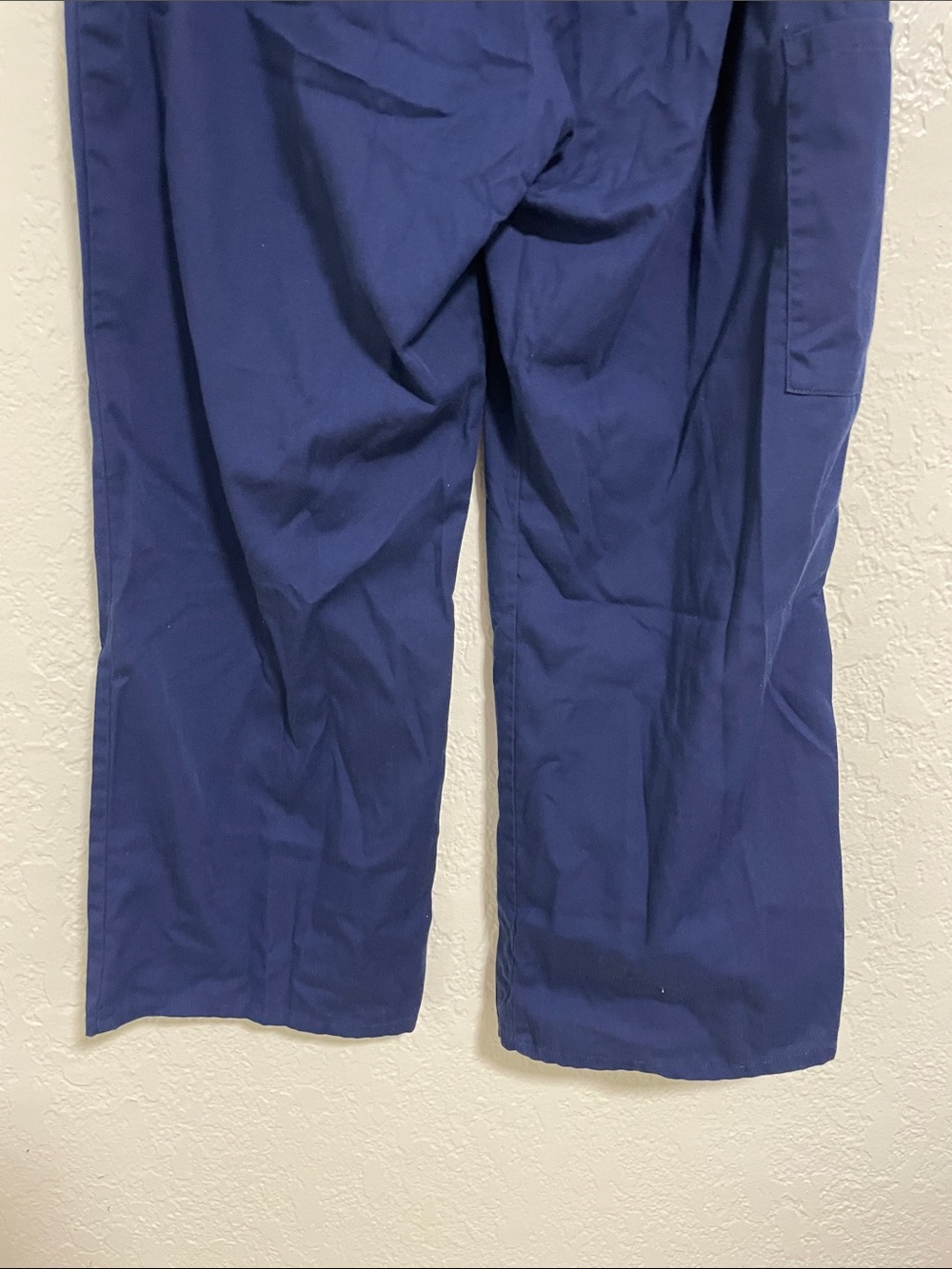 Scrubstar Navy Scrub Set with Orange Accent - Picture 8 of 10